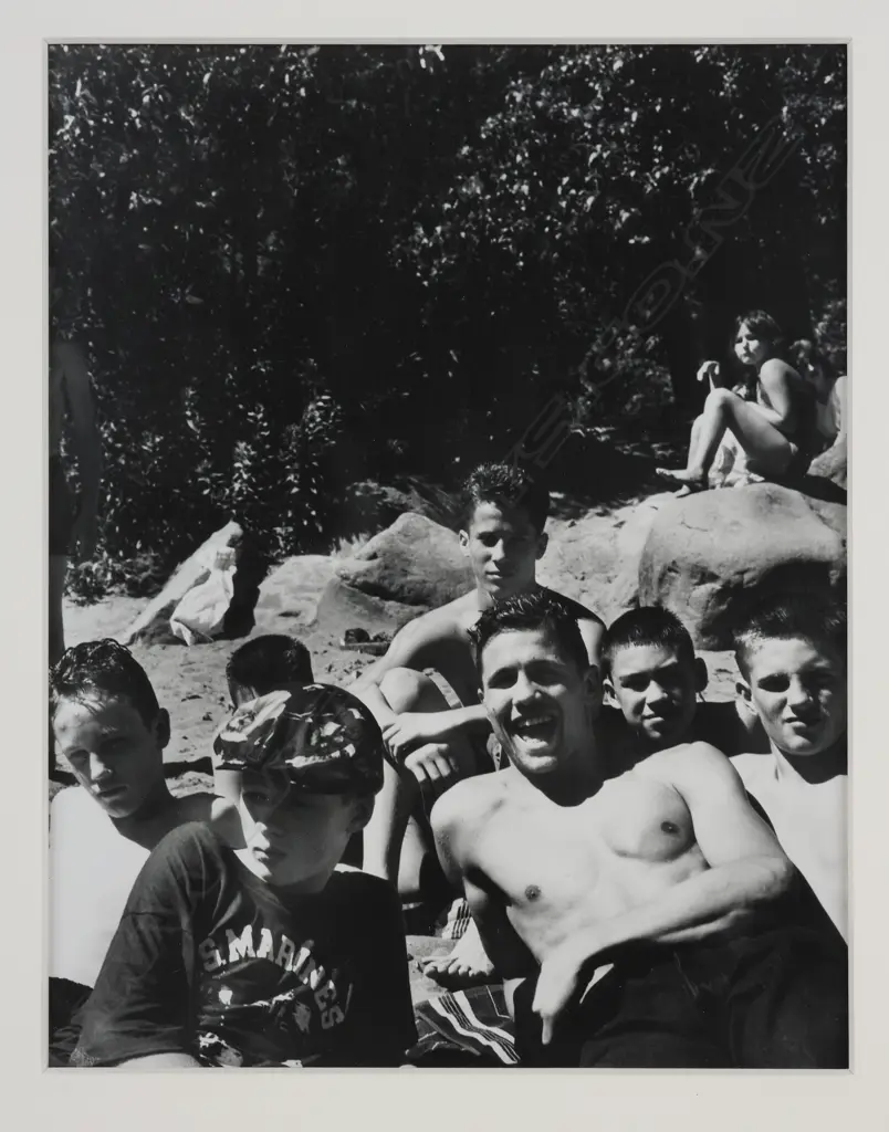Bruce Weber (1946-) - Andy Minsker and friends, Image 1++